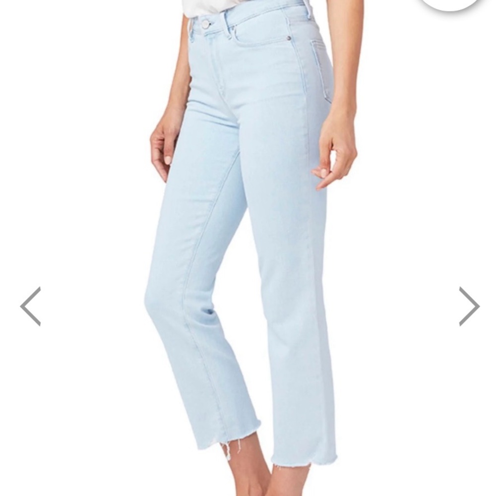 Paige Cindy Crop light wash jeans